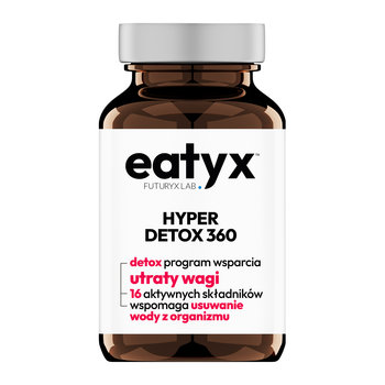eatyx Spalacz Tluszczu, Detox, Oczyszczanie w 15 Dni, Suplement diety, 60 kaps. - eatyx