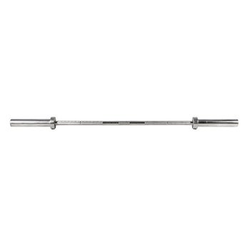 EB Fit, Gryf olimpijski prosty+zaciski nakręcane, 215 cm - EB Fit