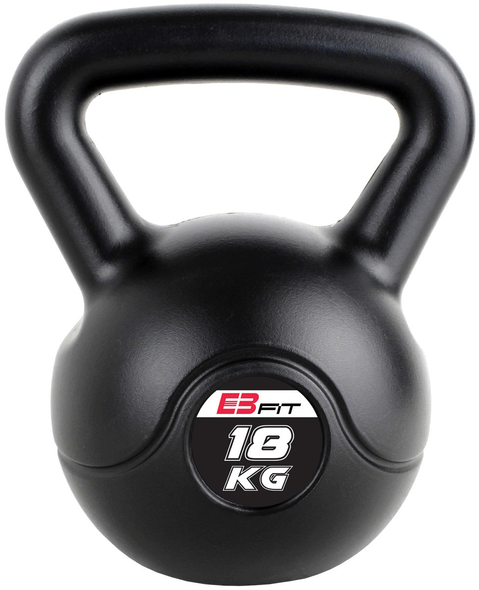 Eb Fit, Kettlebell, czarny, 18 kg