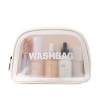eCarla, Kosmetyczka Rozkładana Washbag, Kuferek, Biały eCarla