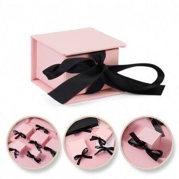 ECARLA pudełko prezentowe ozdobne na biżuterię 5x5x3,5cm PDOZ24R - eCarla