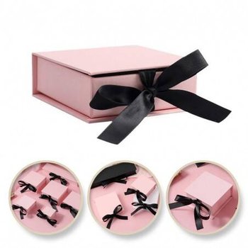 ECARLA pudełko prezentowe ozdobne na biżuterię 7x7x3,5cm PDOZ25R - eCarla