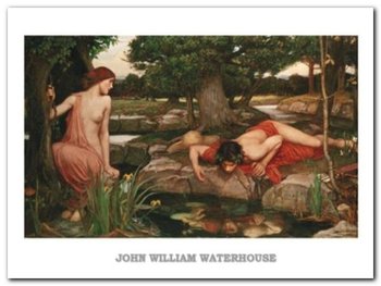 Echo And Narcissus plakat obraz 80x60cm - Wizard+Genius