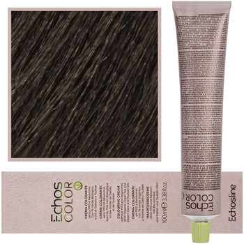 Echosline, Echos Color, Kremowa, Trwała Farba Do Włosów Z Woskiem Pszczelim, Ice 6,0 Zimny Naturalny Ciemny Blond, 100 ml - Echosline