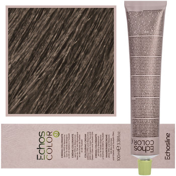 Echosline, Echos Color, Kremowa, Trwała Farba Do Włosów Z Woskiem Pszczelim, Ice 8,0 Zimny Naturalny Jasny Blond, 100 ml - Echosline