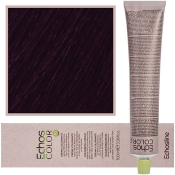 Echosline, Estyling Echos Color, kremowa, trwała farba do włosów z woskiem pszczelim 100ml 5,22 Intensywny Fioletowy Jasny Kasztan - Echosline Estyling