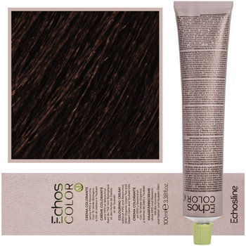 Echosline, Estyling Echos Color, kremowa, trwała farba do włosów z woskiem pszczelim 100ml 5,7 Brązowy Jasny Kasztan - Echosline Estyling