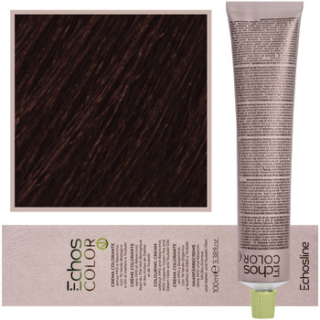 Echosline, Estyling Echos Color, kremowa, trwała farba do włosów z woskiem pszczelim 100ml 7,43 Miedziany Złoty Średni Blond - Echosline