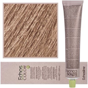 Echosline, Estyling Echos Color, kremowa, trwała farba do włosów z woskiem pszczelim 100ml 9,7 Piaskowy Bardzo Jasny Blond - Echosline Estyling