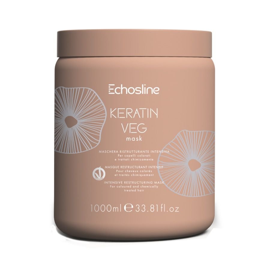 Empik Echosline, Keratin Veg, Regenerująca Maska Do Włosów, 1000ml