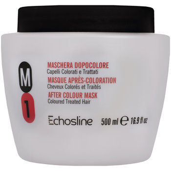 Echosline M1 After Colour Mask - odżywcza maska do włosów farbowanych i po zabiegach koloryzacyjnych z Wit. E, 500 ml - Echosline
