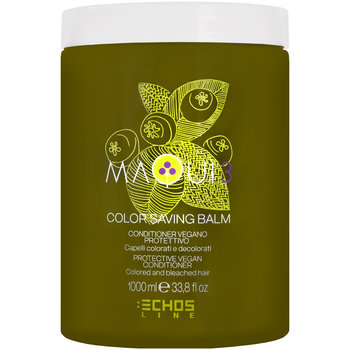 Echosline Maqui 3 Color Saving Balm Conditioner - wegańska odzywka do włosów farbowanych i rozjaśnianych, nawilża 1000ml - Echosline