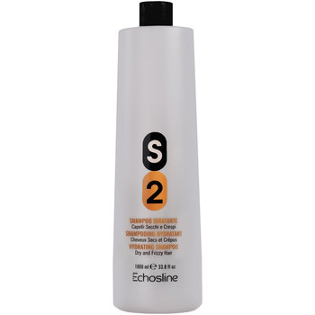 Echosline, S2 Hydrating, Nawilżający szampon do włosów suchych z tendencją do puszenia się, regeneruje, 1000 ml - Echosline