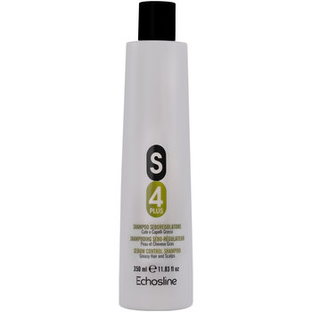 Echosline, S4 Plus Sebum Control, Szampon do włosów przetłuszczających się, regulujący wydzielanie sebum, 350 ml - Echosline