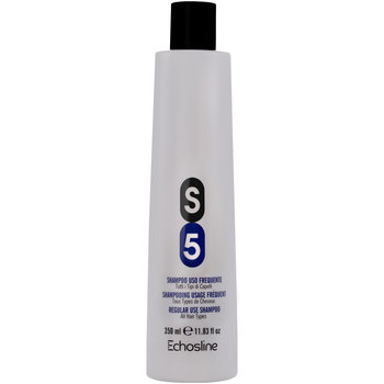 Echosline, S5 Regular Use, Szampon do codziennego i częstego mycia włosów z proteinami jedwabiu oczyszcza, 350 ml - Echosline