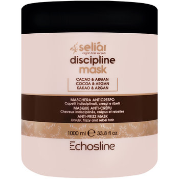 Echosline, Seliar Discipline Mask, Maska dyscyplinująca do włosów puszących się niesfornych wygładzająca, odżywcza, 1000 ml - Echosline