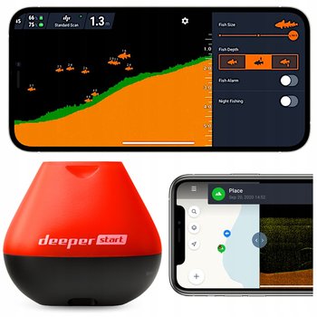 Echosonda Wędkarska Deeper Fish-Finder START Bezprzewodowa Sonar Echo Sonda - Deeper