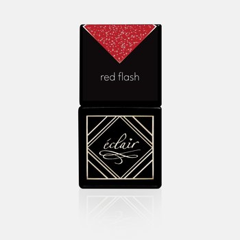 Eclair Nails RED FLASH - lakier hybrydowy 7ml - Eclair