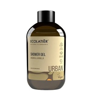 Ecolatier, Żel Pod Prysznic, Argana I Wanilia, 600ml - Ecolatier