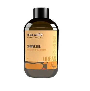 Ecolatier, Żel Pod Prysznic, Grejpfrut I Klementynka, 600ml - Ecolatier