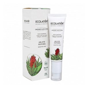 Ecolatier, Żelowe Płatki Pod Oczy, Organiczny Aloes, 30ml - Ecolatier