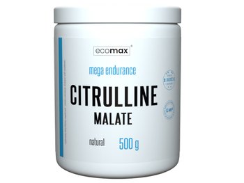 Ecomax, Aminokwasy, Citrulline Malate, Winogrono, 500 g - Ecomax