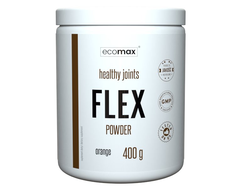 Zdjęcia - Witaminy i składniki mineralne Eco-Max Ecomax, Regeneracja stawów, Flex Healthy Joints, 400 g, mojito 