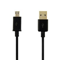 ECONOMY KABEL USB MICRO CZARNY KOŃCÓWKA 8MM 2A