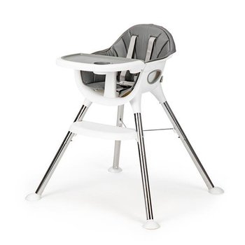 Ecotoys, Fotelik/Krzesełko do karmienia dzieci, Grey - Ecotoys