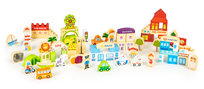 Ecotoys, klocki edukayjne Miasto/Zoo 