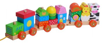 Ecotoys, kolejka na sznurku