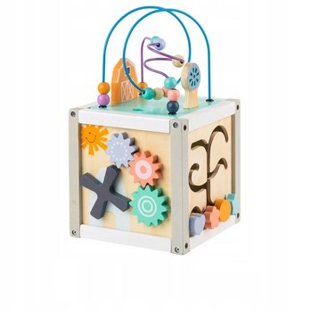 Ecotoys, sorter kostka edukacyjna z klockami - Ecotoys