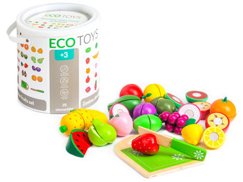 Ecotoys, zabawka edukacyjna Owoce do krojenia - Ecotoys