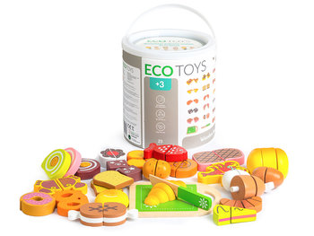 Ecotoys, zabawka edukacyjna Produkty do krojenia  - Ecotoys
