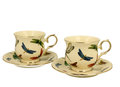 Ecru filiżanki ze spodkami 260 - Duo-Gift