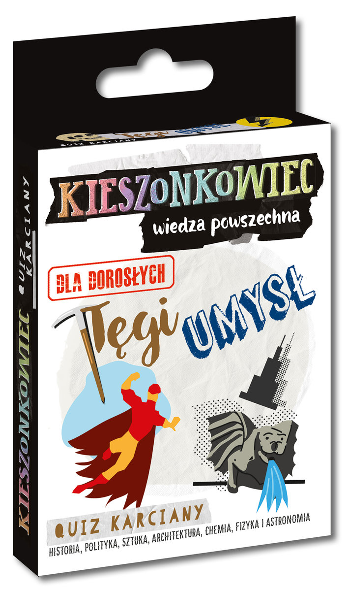 Edgard, gra karciana Kieszonkowiec - wiedza powszechna. Tęgi umysł ,wydanie kieszonkowe