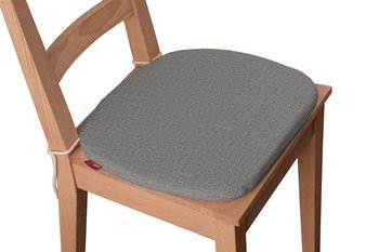 Edinburgh Siedzisko Bartek na krzesło, szary, 40x37x2,5 cm - Dekoria