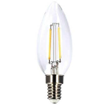 Edo Solutions, Żarówka Dekoracyjna Dari Led Filament 2,8w, E14, 2700k, 250lm, 230v, Clear C35 - Edo Solutions