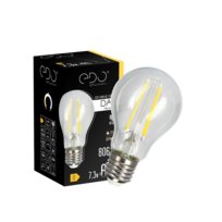 Edo Solutions, Żarówka Dekoracyjna Dari Led Filament 7,3w, E27, 2700k, 806lm, 230v, Clear A60