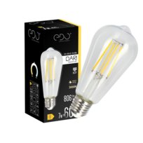 Edo Solutions, Żarówka Dekoracyjna Dari Led, Filament 7w, E27, 710lm, 230v
