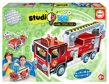 Educa, Model 3D, Wóz strażacki - Educa