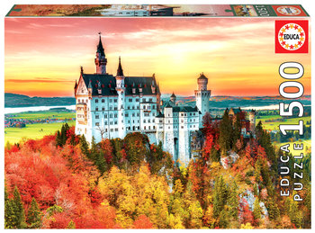 Educa, puzzle, 1 Jesień w Neuschwanstein / Niemcy, 1000 el. - Educa