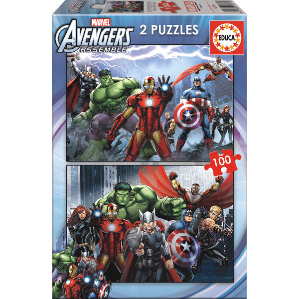 Educa, puzzle, Avengers, 2x100 el.