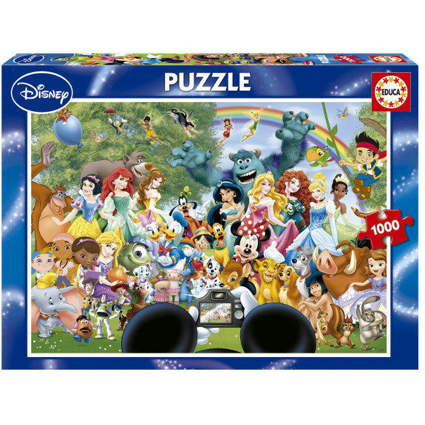 Educa, puzzle, Cudowny świat Disneya, 1000 el.