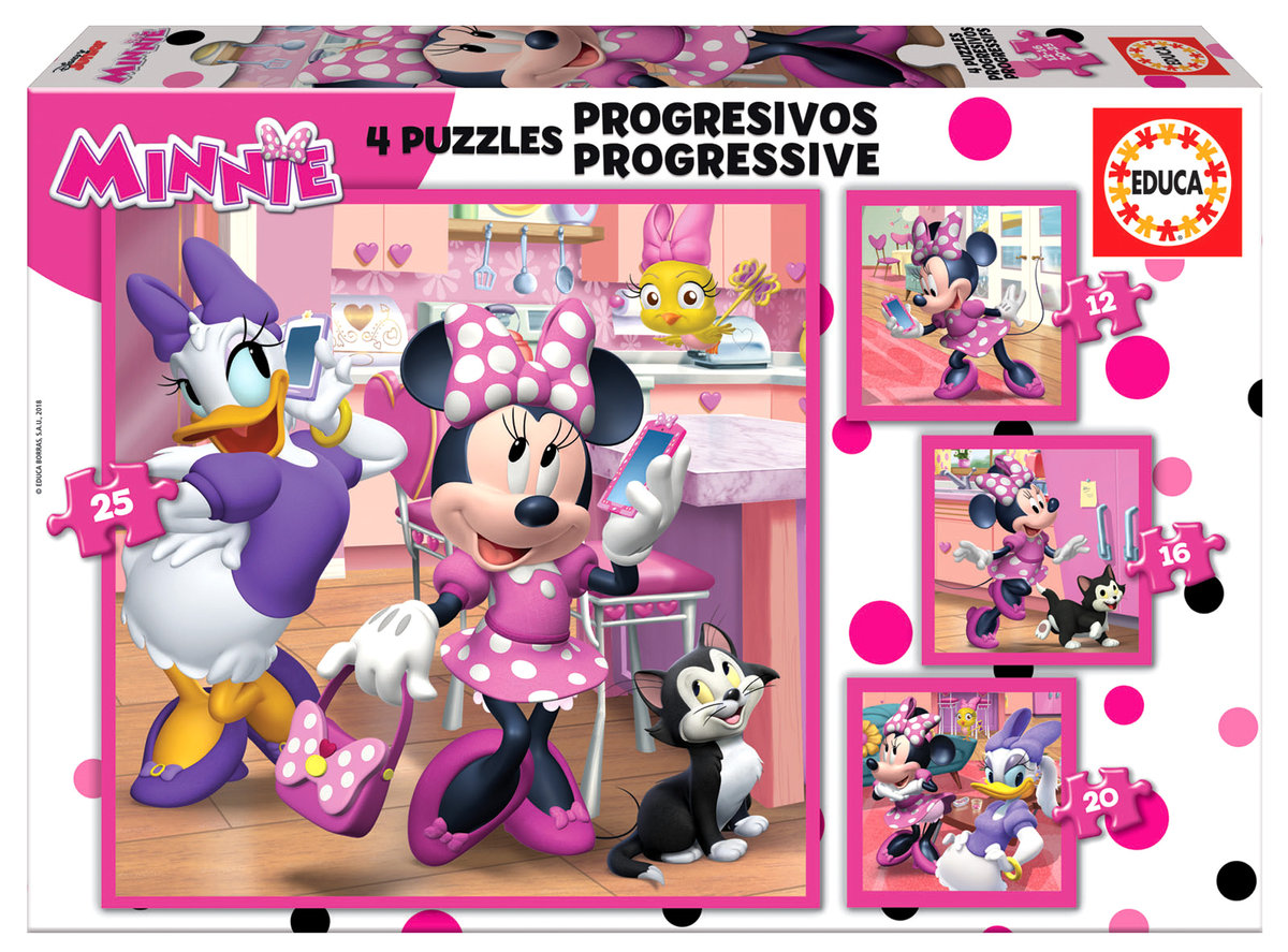 Minnie Mouse Jigsaw Puzzle - Minnie w Salonie Kosmetycznym