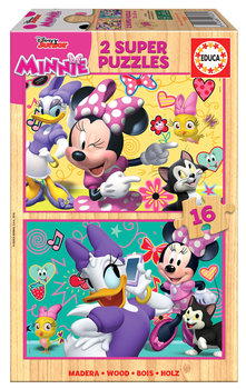 Educa, puzzle, Disney, Myszka Minnie & Daisy, 2x16 el. - Educa