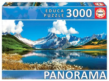 Educa, puzzle, Jezioro Bachalp, Szwajcaria (panorama), 3000 el. - Educa