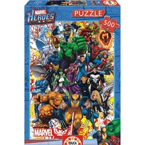 Educa, puzzle, Marvel, Bohaterowie Marvela, 500 el. Educa