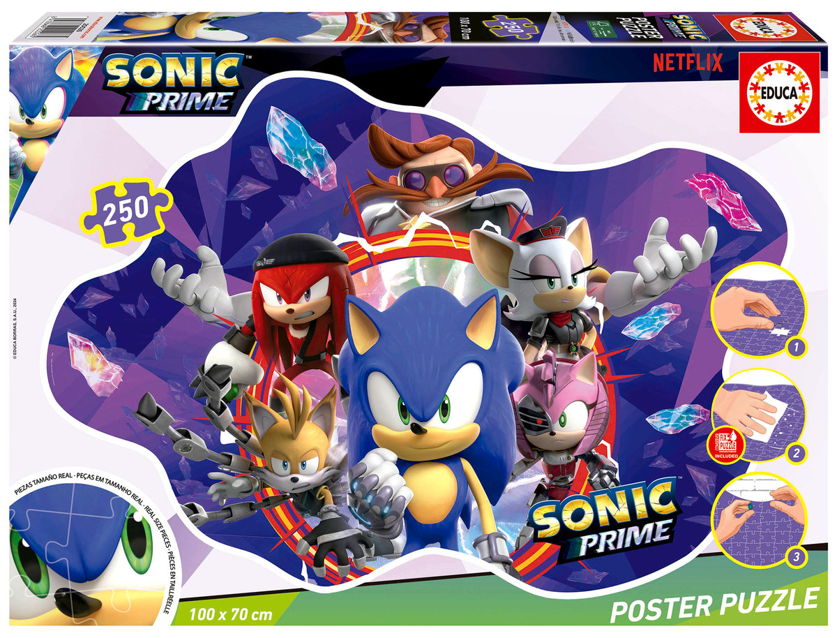 Educa, Sonic Prime, 250 el. - Educa | Sklep EMPIK.COM