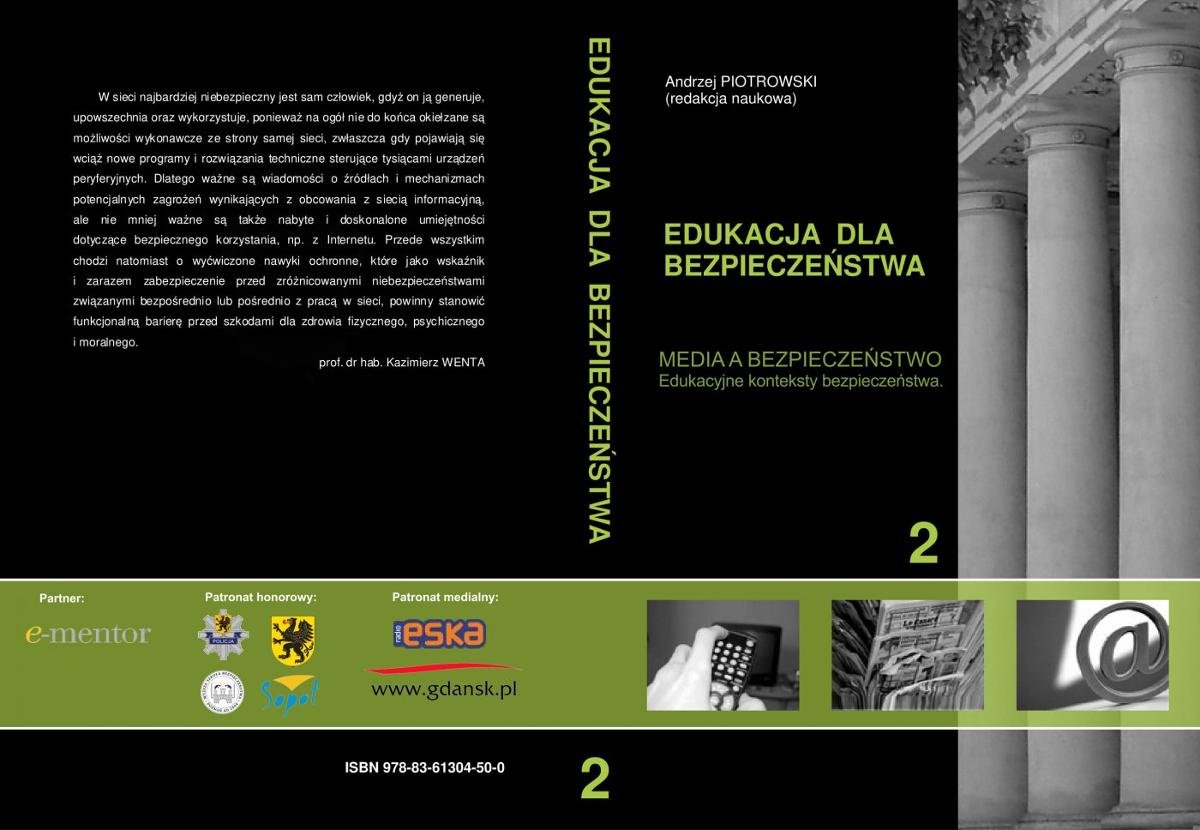 Edukacja dla bezpieczeństwa. Media a bezpieczeństwo. Edukacyjne